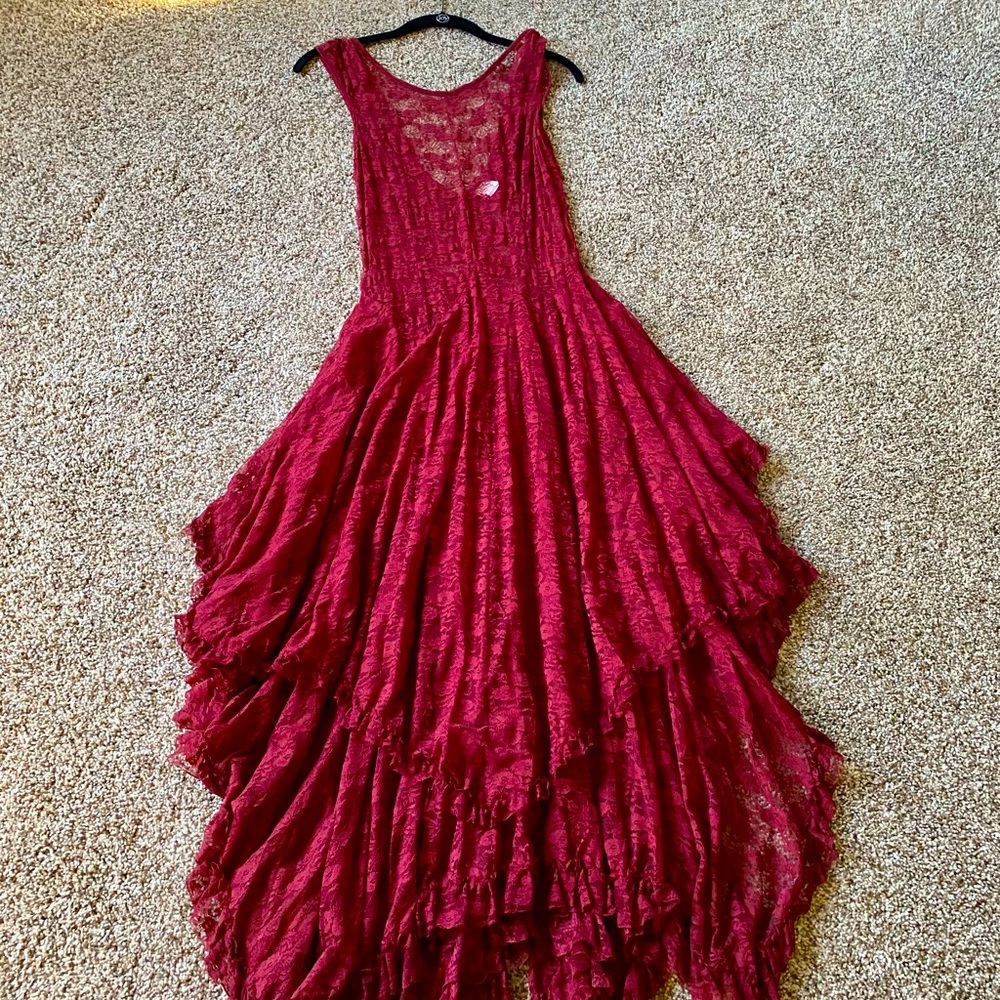 Never worn Free People lace dress